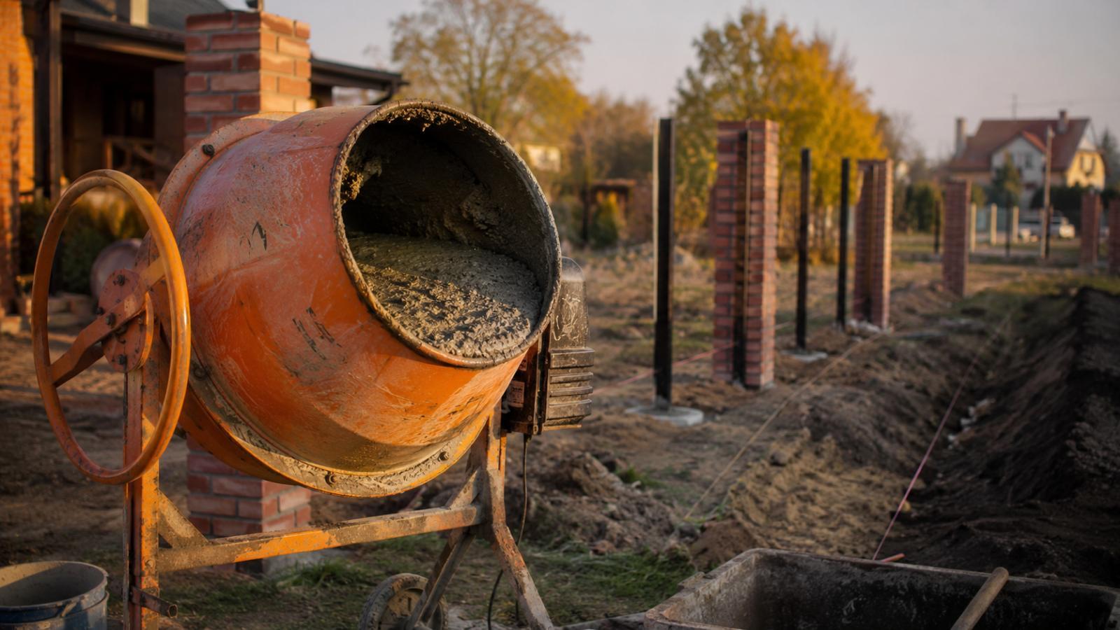 Wynajem betoniarki — cennik 2026 i jaką wybrać