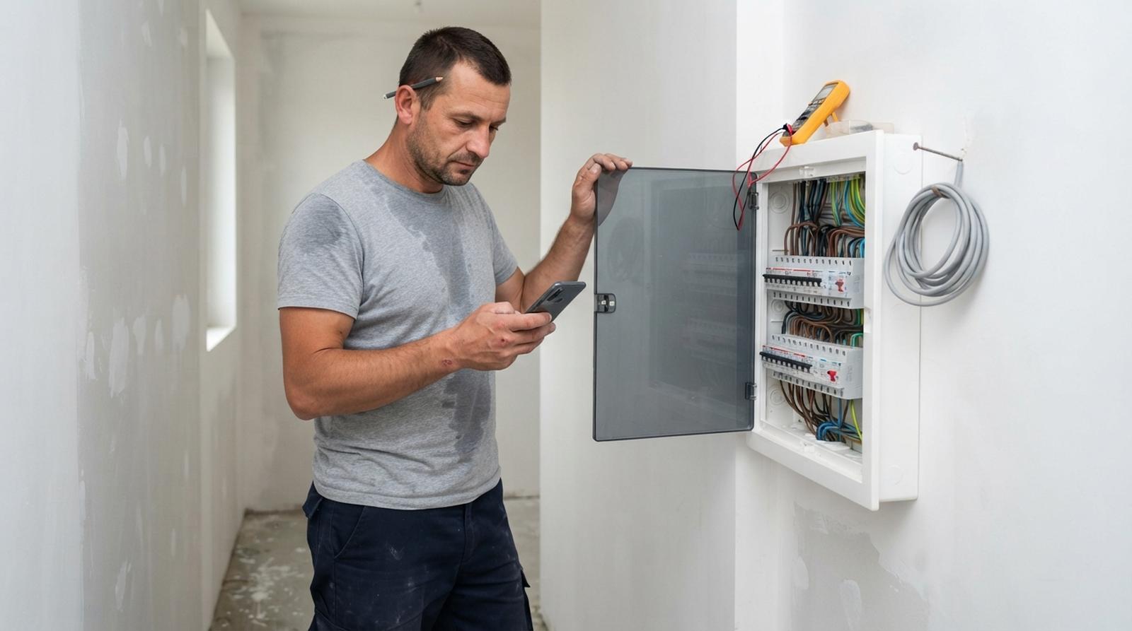 Zlecenia dla elektryka 2026 — gdzie szukać lepszych robót, jak wyceniać (za punkt czy za całość) i po co elektrykowi wizytówka, którą poleca