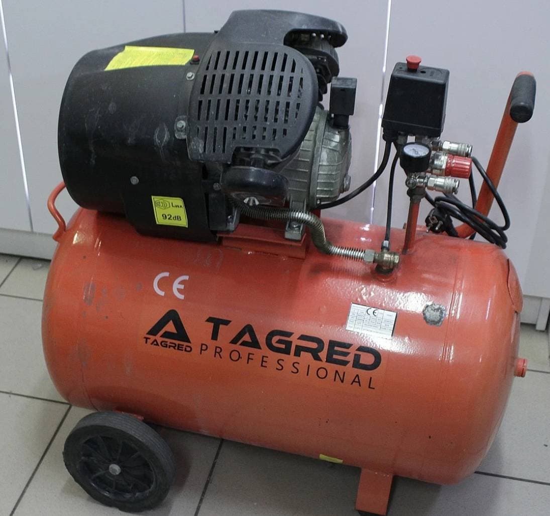 Wynajmę kompresor olejowy TAGRED PROFESSIONAL 100L | Wydajny i niezawodny!