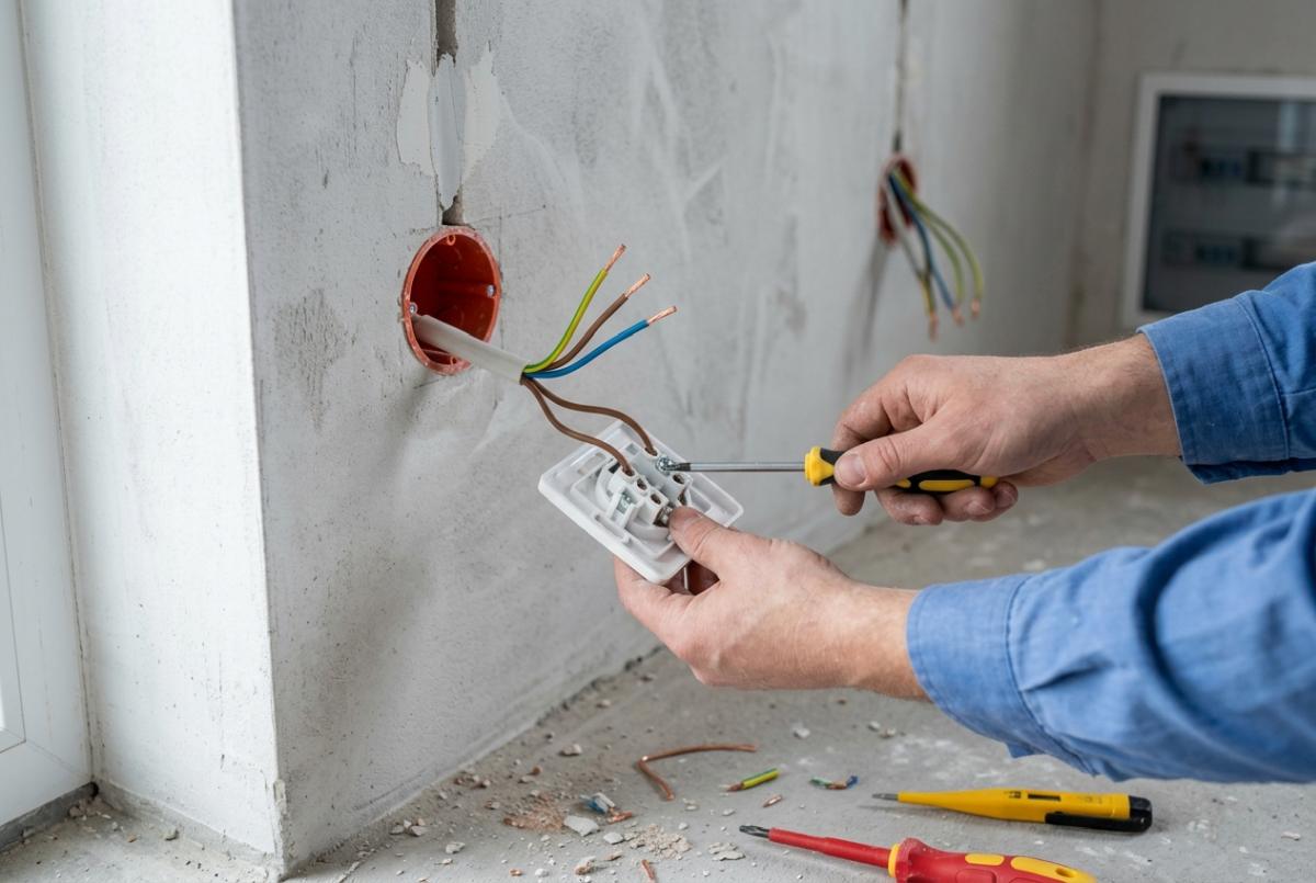 Electrician — praca wykonawcy