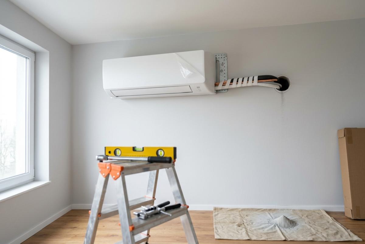 Air conditioning — praca wykonawcy