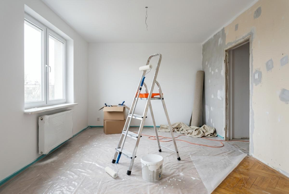 Apartment renovation — praca wykonawcy