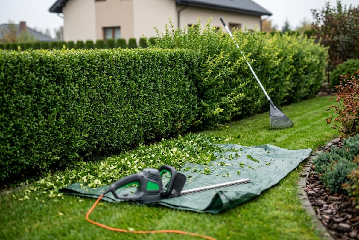 Gardening services — praca wykonawcy
