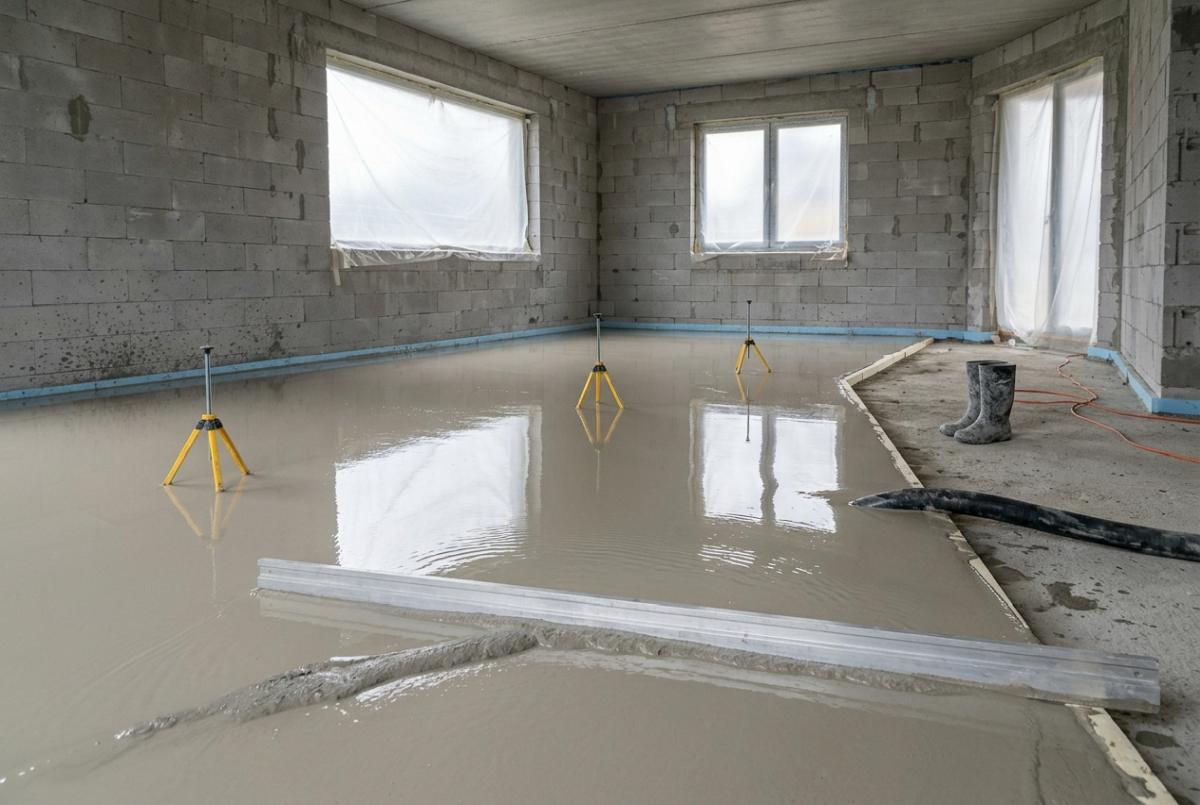 Screeds & floors — praca wykonawcy